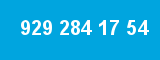 929 284 17 54 929 284 17 54